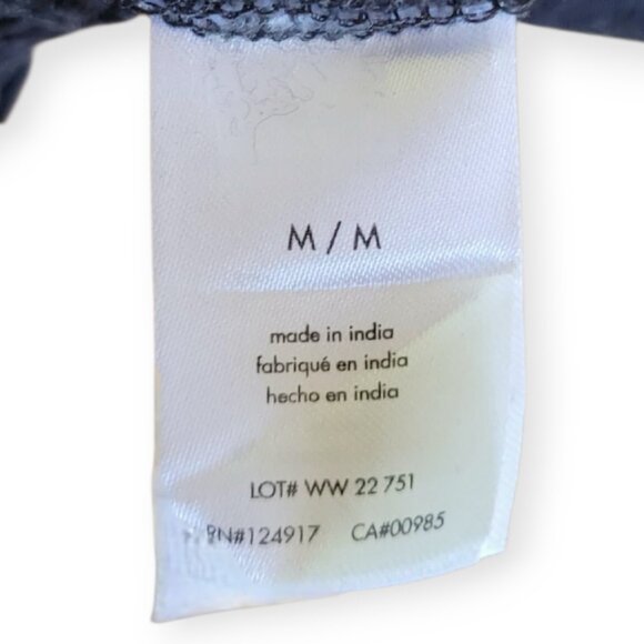 WeWoreWhat Smocked Cotton Midi Dress, Black Size M - Picture 10 of 13